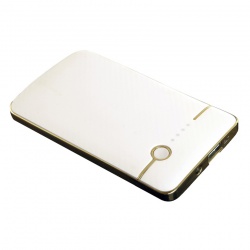 Power bank przenośna ładowarka 4000 mAh z włókna węglowego 2 kolory do wyboru