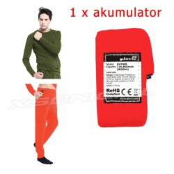 Oryginalny akumulator do ogrzewanej bluzy i spodni GLOVii GP1 i GJ1 zapasowy