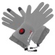 Ogrzewane rękawice GLG GLOVii szare z akumulatorem uniwersalne dotyk