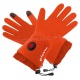 Ogrzewane rękawice GLR GLOVii pomarańczowe z akumulatorem uniwersalne