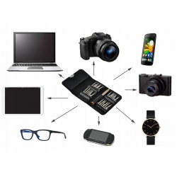 Zestaw śrubokręt wkrętak precyzyjny Torx + 24 końcówki do telefonów GSM