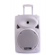 Aktywna kolumna mobilna Ibiza Sound PORT10UHF-BT z odtwarzaczem MP3 SD US tunerem FM oraz odbiornikiem
