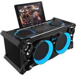 Mobilne nagłośnienie Boombox Ibiza SPLBOX200-BK radio FM USB SD