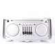 Mobilne nagłośnienie Ibiza SPLBOX200-BK radio FM USB SD stacja dokująca na tablet