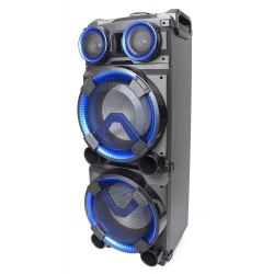 Mobilna kolumna z LED Ibiza STANDUP-DJ-MKII akumulator o dużej pojemności