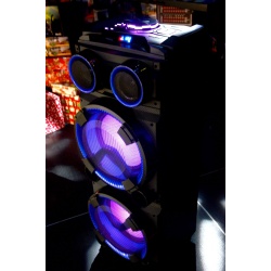 Mobilna kolumna z LED Ibiza STANDUP-DJ-MKII akumulator o dużej pojemności