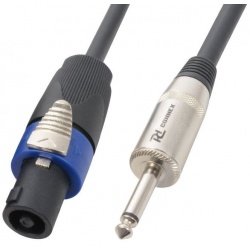 Kabel głośnikowy Speakon NL2 - Jack 6.3mm przekrój 2x 1,5 mm2 długość 5 metrów