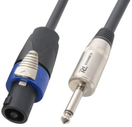 Kabel głośnikowy Speakon złącze NL2 - Jack 6.3 PD Connex długość 10 metrów