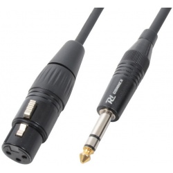 Kabel sygnałowy XLR (f) - Jack 6,3 mm PD Connex długość 1,5 metra