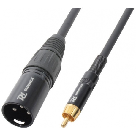 Kabel sygnałowy XLR (m) - RCA (m) PD Connex długość 3 metrów