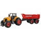 Maszyny rolnicze zabawki metalowe 2 traktory 4 ciągnik przyczepa dla dzieci