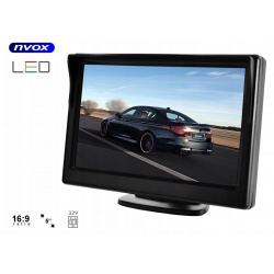 Monitor samochodowy 5 cali dedykowany do kamery cofania na 12V