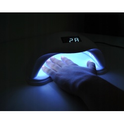 Lampa automatyczna do robienia paznokci UV Dual LED 48W żele hybrydy