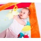 Mata edukacyjna dla niemowląt miękka pluszowa 90 x 90 x 45cm zwierzątka