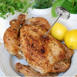 Termometr do pieczenia bitumiczny wędzarni grilla BBQ metalowy