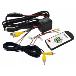Monitor podsufitowy matryca LED 15 cali HD Ready wejście VGA transmiter IR FM