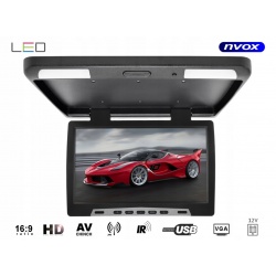 Monitor podwieszany 15' LED BRIGHT VIEW odtwarzacz plików SD USB IR
