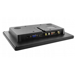 Monitor samochodowy LED 10' SUPER SLIM wejście VGA AV1 AV2 nadajnik IR
