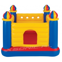 Trampolina dmuchana dla dzieci Zamek 175 x 175 x 135cm 48259 Intex