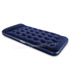 Dmuchany materac welurowy Bestway 67224 z pompką nożną 188 x 99 x 22 cm