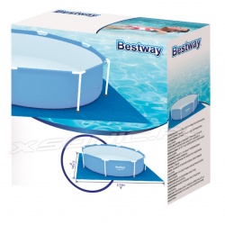 Mata ochronna 274 x 274 cm pod basen ogrodowy BESTWAY 58000