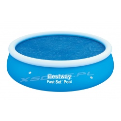 Pokrywa solarna 244 cm do basenów ogrodowych rozporowych Bestway 58060