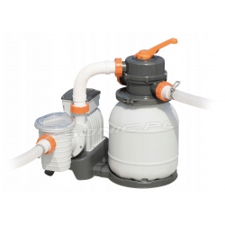 Basen ogrodowy 549 x 274 x 122 BESTWAY z pompą piaskową 56466