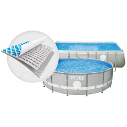 Basen ogrodowy prostokątny 300 x 175 x 80cm INTEX 26784 4w1