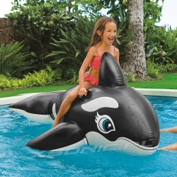 Zabawka plażowa do pływania dmuchana Orka 193 cm x 119 cm INTEX 58561