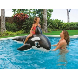 Zabawka plażowa do pływania dmuchana Orka 193 cm x 119 cm INTEX 58561