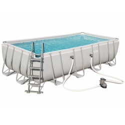 Prostokątny basen 549 x 274 x 122cm ogrodowy BESTWAY zestaw 17w1 56465