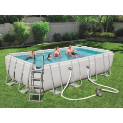 Prostokątny basen 549 x 274 x 122cm ogrodowy BESTWAY zestaw 17w1 56465