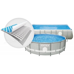 Basen prostokątny 488 x 244 x 107 cm 17w1 ogrodowy INTEX 26792 PRISM