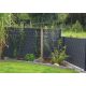 Taśma ogrodzeniowa rolka 26 mb szerokość 190 mm na płot balkon grafit