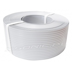 Taśma ogrodzeniowa 95 mm Thermoplast biała balkonowa na płot taras 52mb