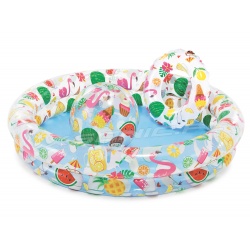 Basen dmuchany piłka plażowa kółko do pływania Intex 122 x 25 cm INTEX 59460