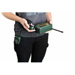 Walkie talkie dla dzieci wojskowe dwie krótkofalówki centralka MORS