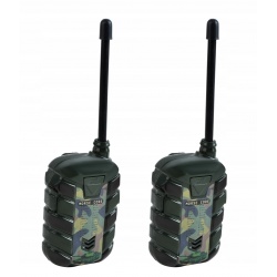 Walkie talkie dla dzieci wojskowe dwie krótkofalówki centralka MORS
