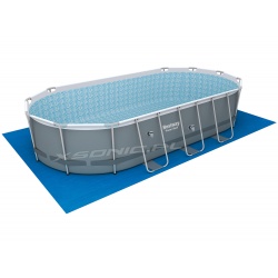 Basen owalny 549 x 274 x 122 cm stelażowy 17w1 Bestway 56710 do ogrodu