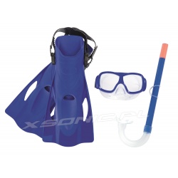 Maska płetwy rurka zestaw do nurkowania Freestyle Snorkel Bestway 25019