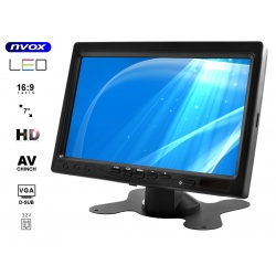 Monitor samochodowy 7 cali HD automatyczne uruchamianie VGA ramka do montażu