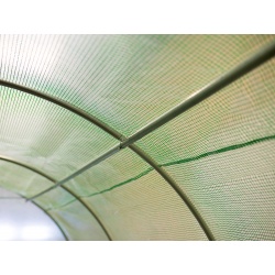 Folia zamiennik na tunel ogrodowy szklarnie 400 x 250 x 200 cm z oknami 10m2
