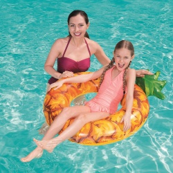 Koło do pływania 116 x 88cm Ananas lub Arbuz 2 wzory Bestway 36121