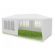 Pawilon ogrodowy 600 x 300 x 250 cm namiot handlowy biały zielony szary