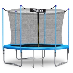 Trampolina ogrodowa 183 cm z siatką wewnętrzną drabinka 6ft