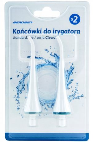 Końcówki do irygatora Berdsen X3 oraz X4 opakowanie 2 sztuki