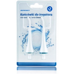 Końcówki do irygatora Berdsen X3 oraz X4 opakowanie 2 sztuki