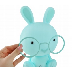 Lampka nocna dla dzieci królik wysokości 30cm 3 tryby jasności LED