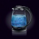 Duży elektryczny czajnik szklany Mesko MS 1263 pojemność 1,7L