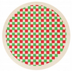 Pizza drewniana do krojenia układania na rzep 6 kawałków pizzy talerz